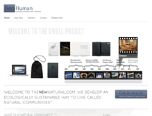 Tablet Screenshot of dwell.naturalspirituality.org